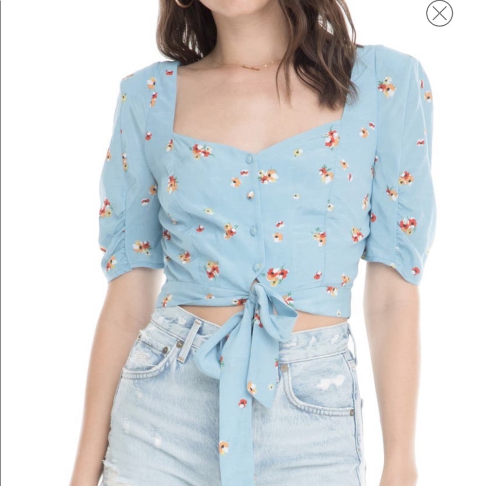 ASTR the Label Faye Top BNWT